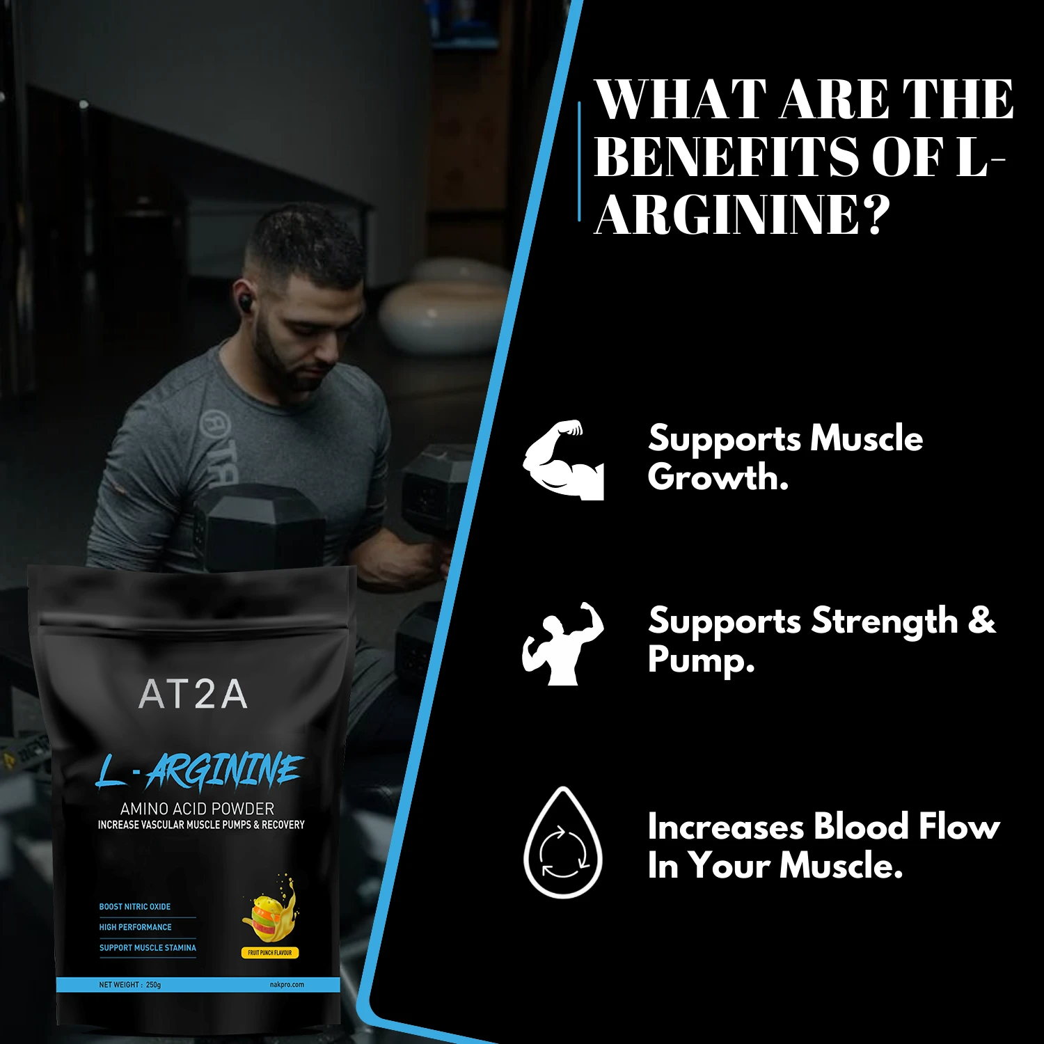 AT2A L-Arginine Powder