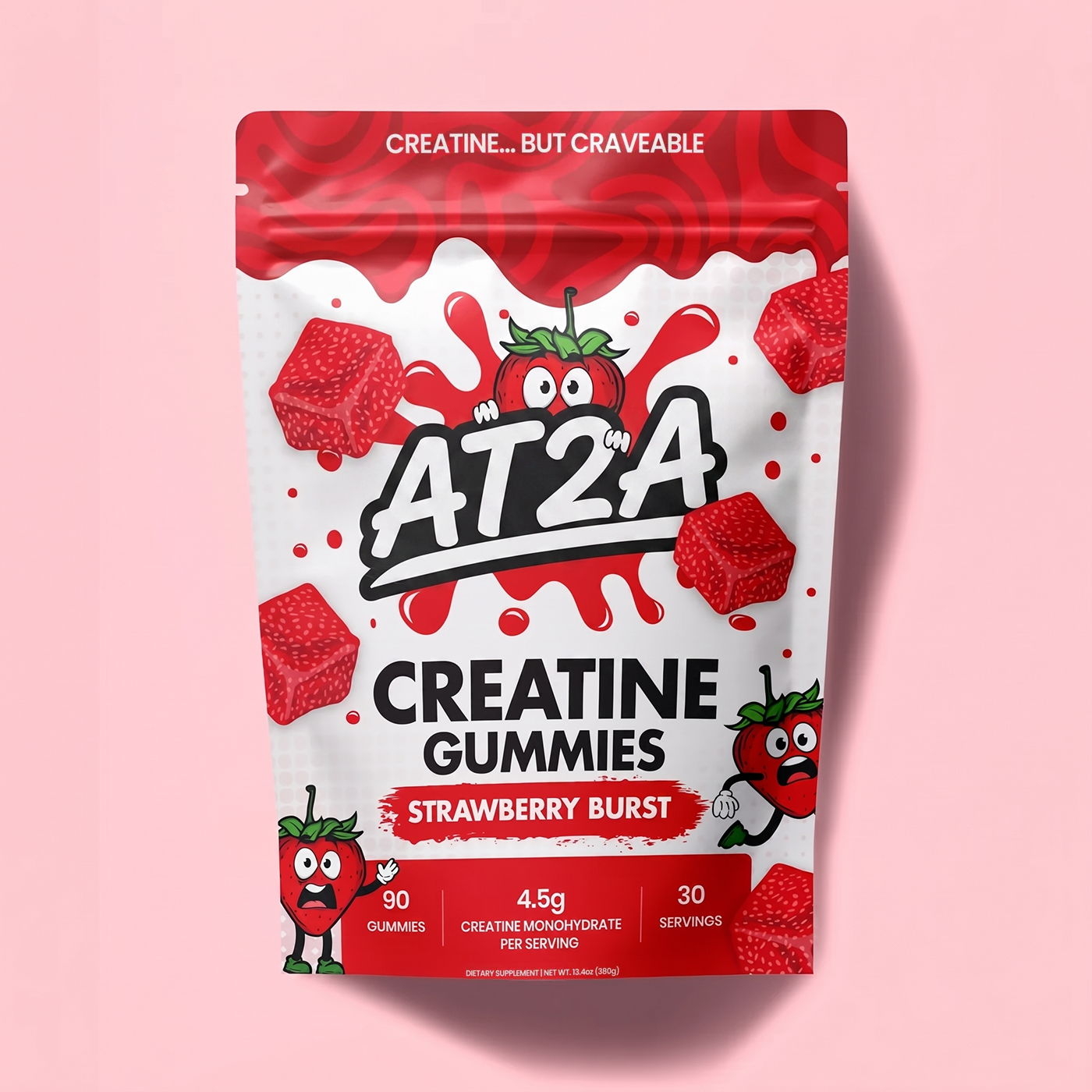 AT2A Creatine Monohydrate Gummies