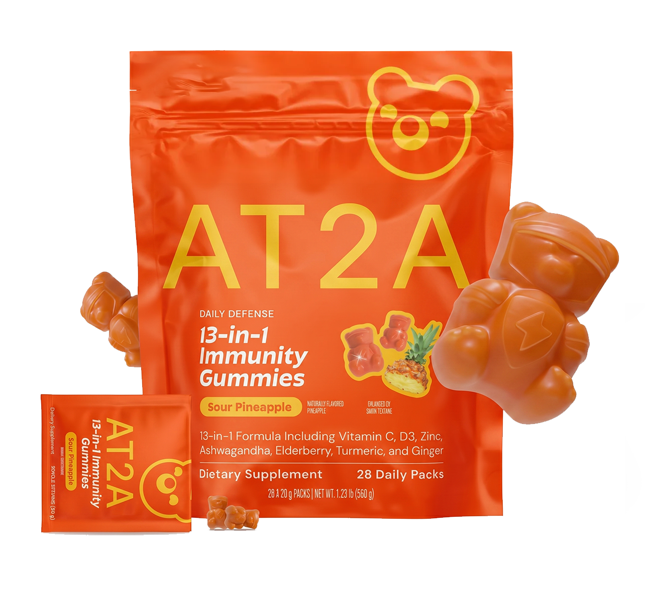 AT2A 13-in-1 Immunity Gummies