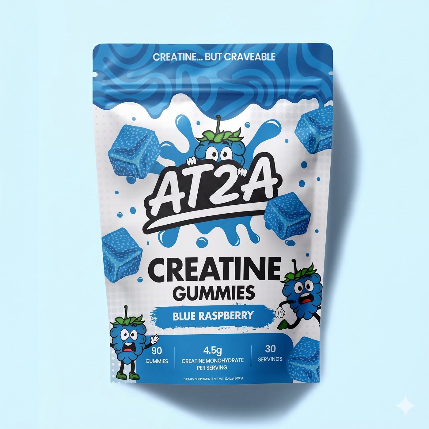AT2A Creatine Monohydrate Gummies