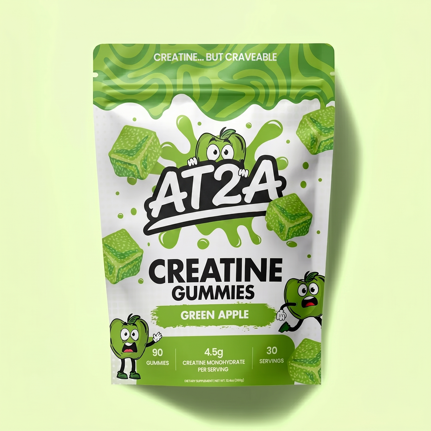 AT2A Creatine Monohydrate Gummies